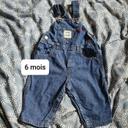 Salopette en jean 6 mois Tex