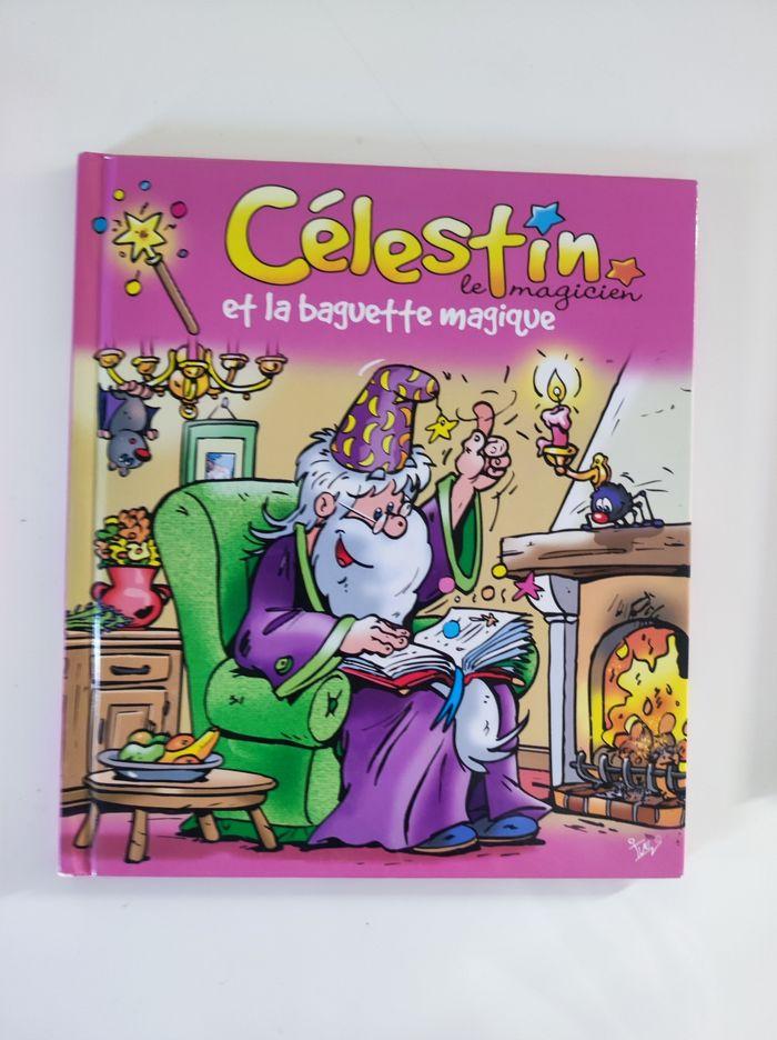 Lot 2 livres jeunesse Célestin le magicien - photo numéro 3