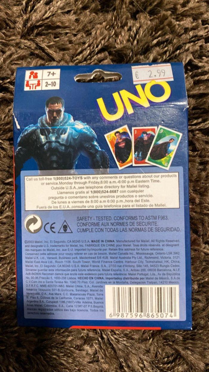 Uno voyage superman - photo numéro 2