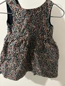 Robe fleuri bébé 6 mois