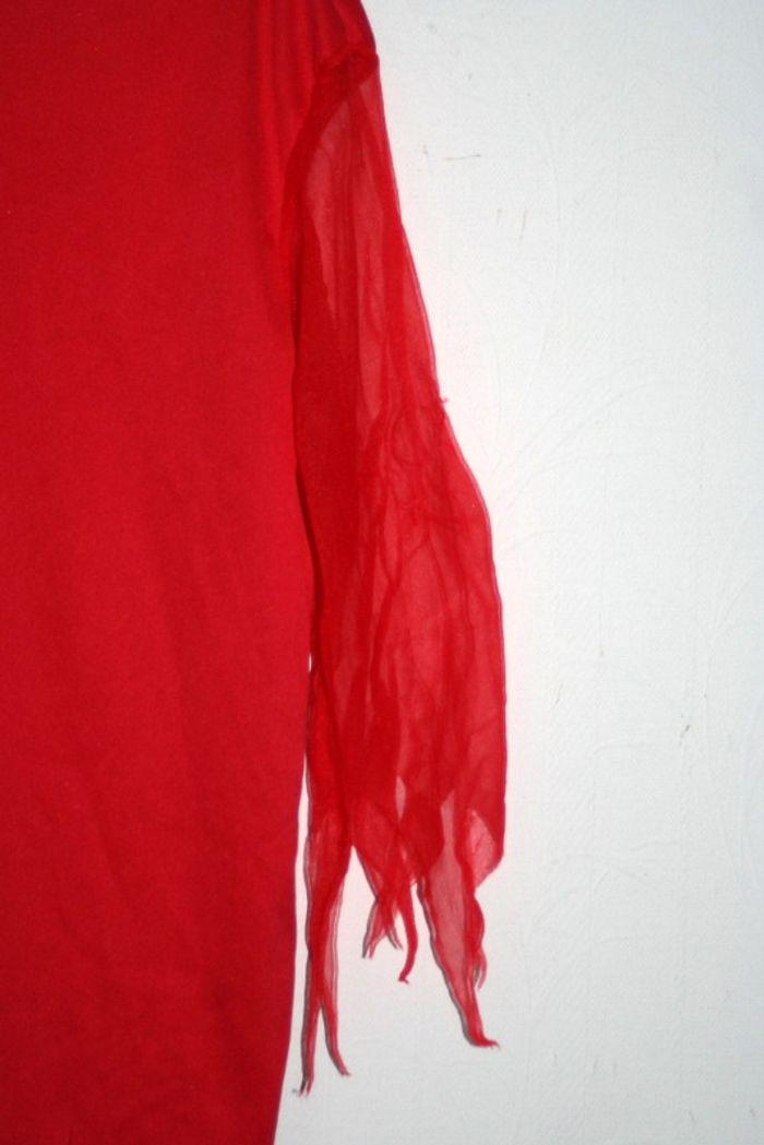 Déguisement robe rouge taille 4/6 ans - photo numéro 2