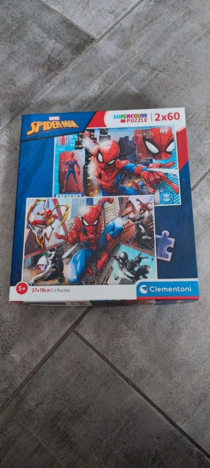 Puzzle 2x60 spiderman - photo numéro 1