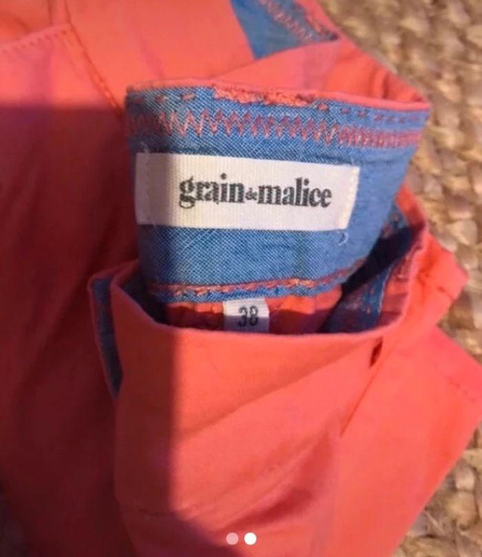 Pantalon avec ceinture grain de malice - photo numéro 1