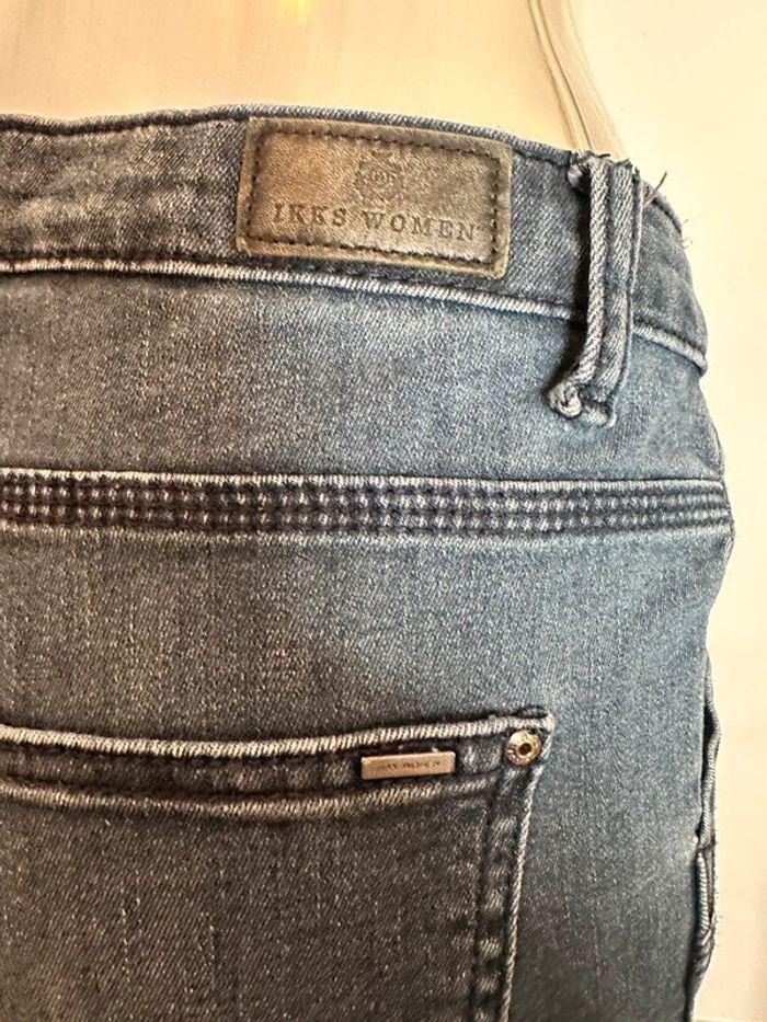 Jean cargo stretch ikks slim 7/8ème taille 40 - photo numéro 7