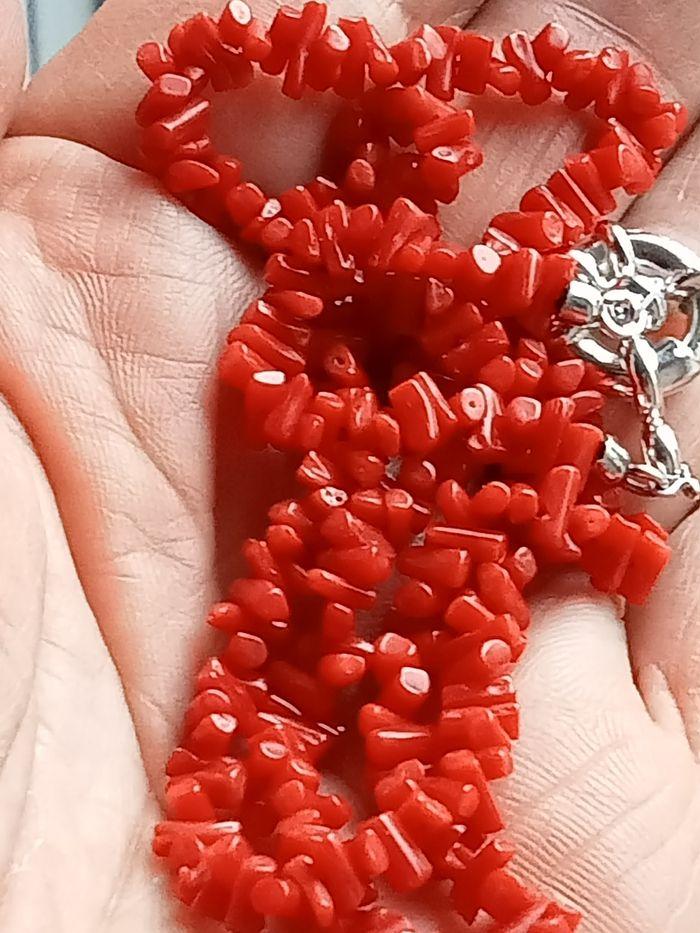 Collier corail rouge - photo numéro 5