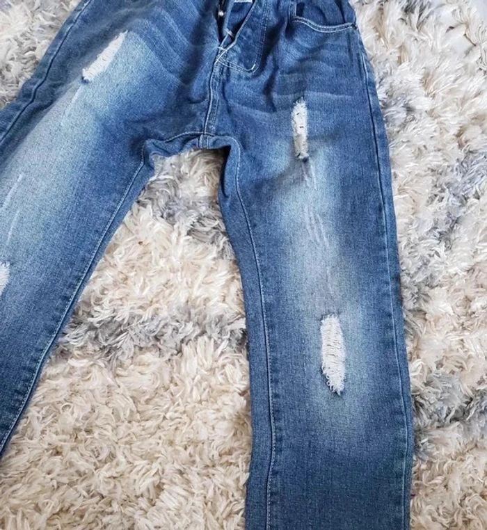 Jeans effet troué 12 ans - photo numéro 2