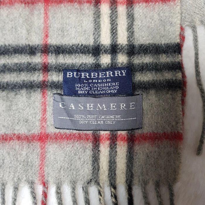 Écharpe Burberry Gris - photo numéro 2