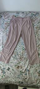 Pantalon violet/rose