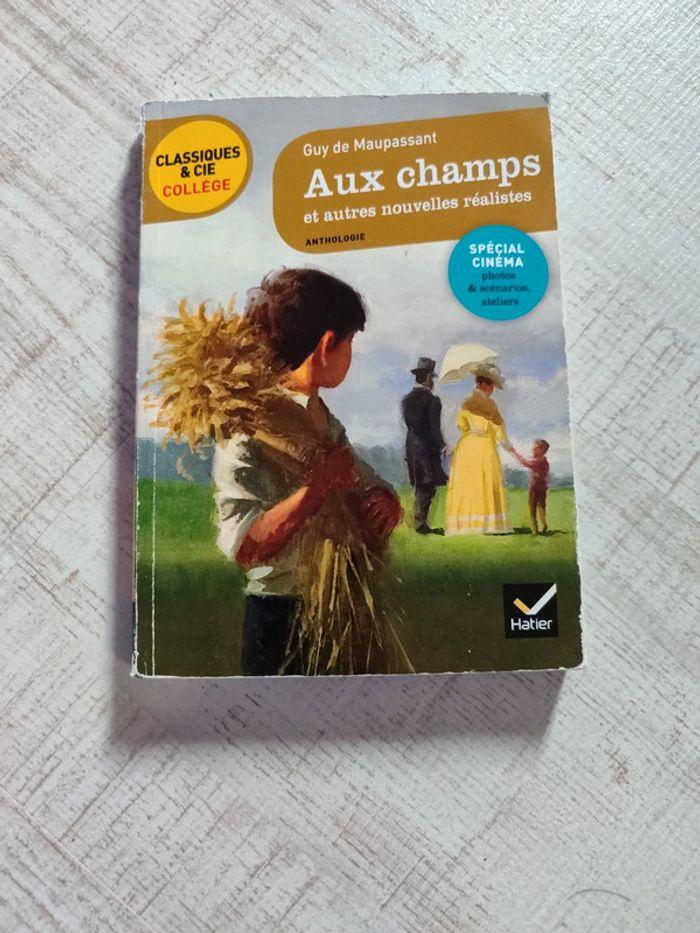 Livre aux champs et autres nouvelles realistes - photo numéro 1