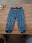 Pantalon fluide effet jean