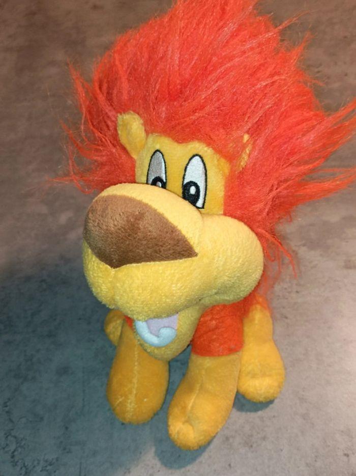 Peluche Pays-Bas lion à crinière orange Ungatoys - photo numéro 2