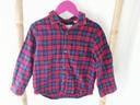 Chemise rouge carreaux Zara 4 ans