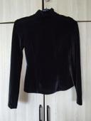 Pull velours noir 36 Romyda Feth