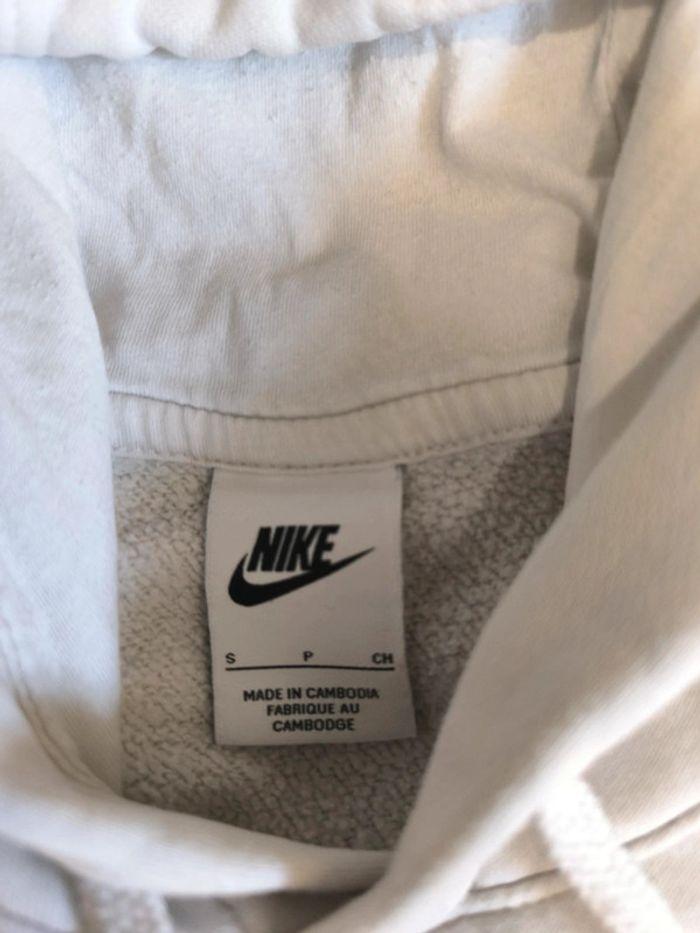 Sweat à capuche Nike - Blanc - photo numéro 4