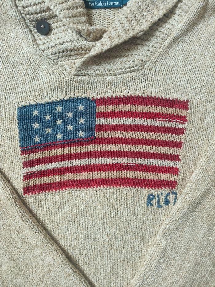 Pull flag USA Ralph Lauren - photo numéro 3