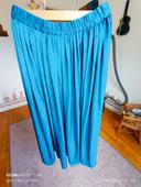 Jup longue turquoise bleu |42|XL