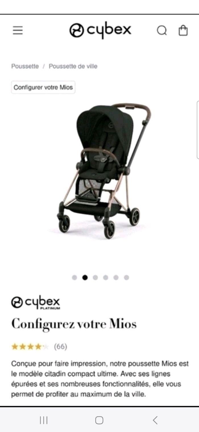 Adaptateur poussette Cybex Mios - photo numéro 4