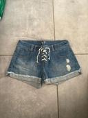 Short en jean