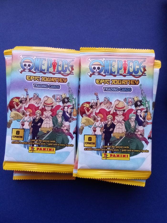 Lot Panini One Piece Epic Journey Trading Cards - Lot de 24 paquets scellés