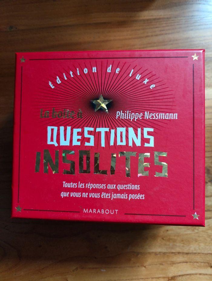 Jeu de société La boîte à questions insolites - photo numéro 1