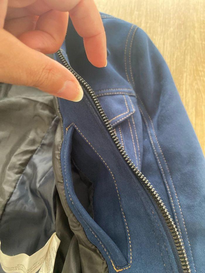 Veste mi saison Zara taille s bleu marine - photo numéro 10