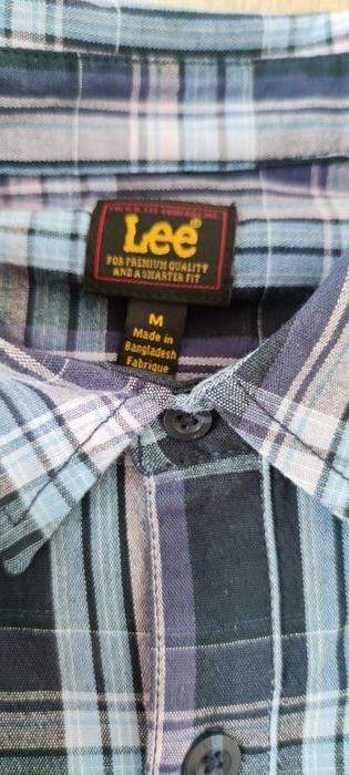 Chemise bleu et noire marque Lee pour homme taille M - photo numéro 5