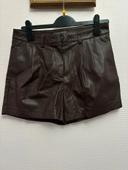 Short simili cuir bordeaux primark