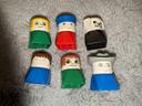 Lot personnages Lego vintage duplo