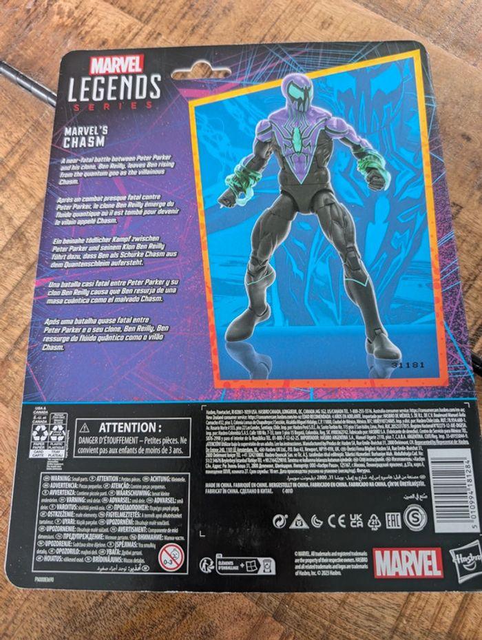 Spider-man Hasbro Marvel Legends Series, Marvel's Chasm, Figurine de Collection Legends neuf scellé - photo numéro 2