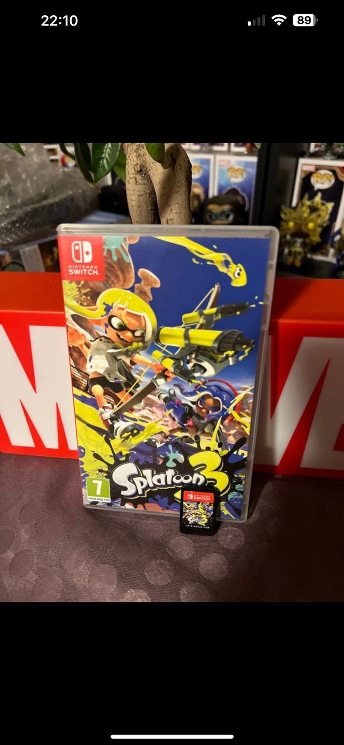 Jeu Nintendo Switch splatoon 3 - photo numéro 1