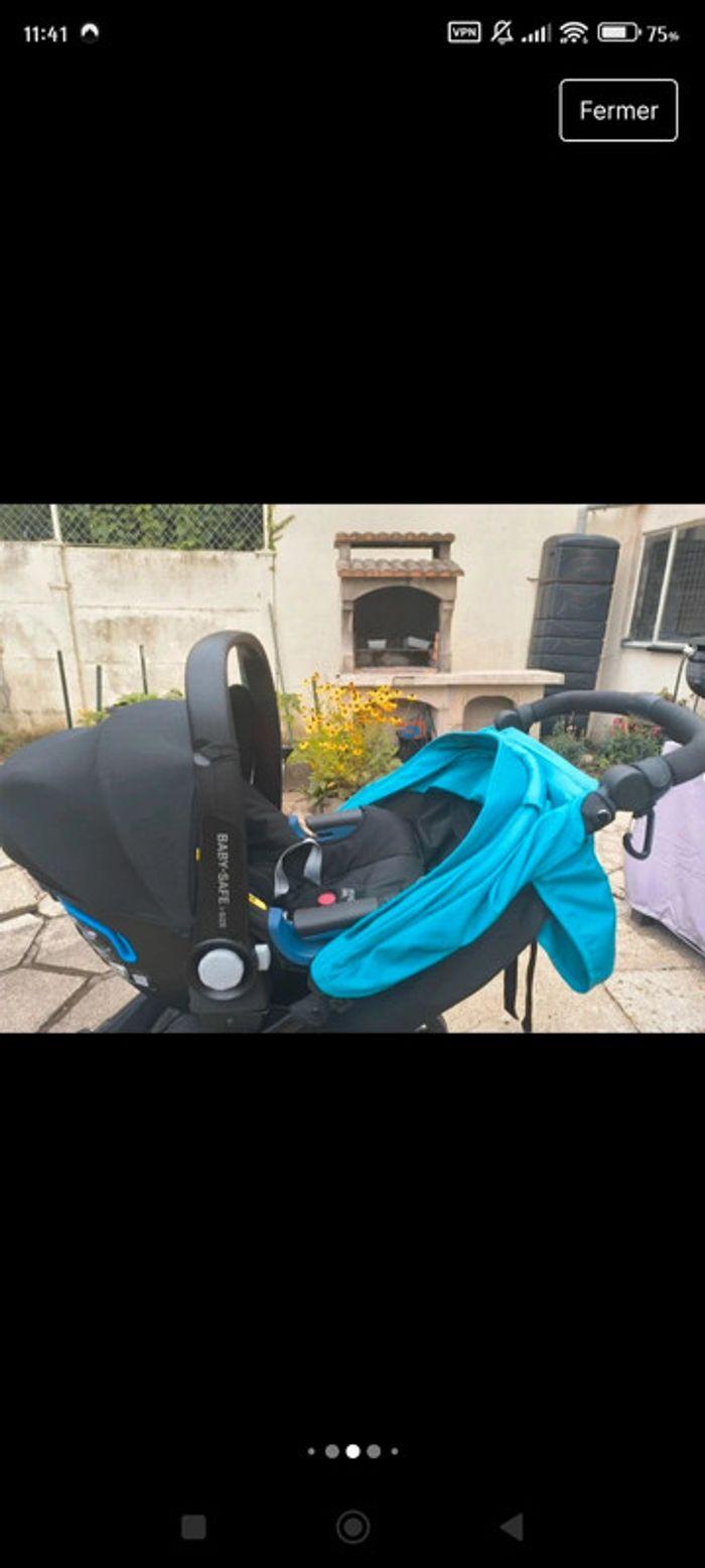 Poussette britax avec base ISOFIX - photo numéro 5