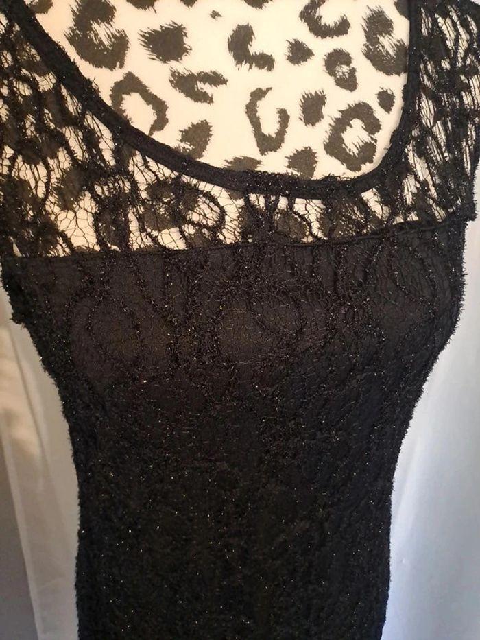 Robe de fête doré noir - photo numéro 3