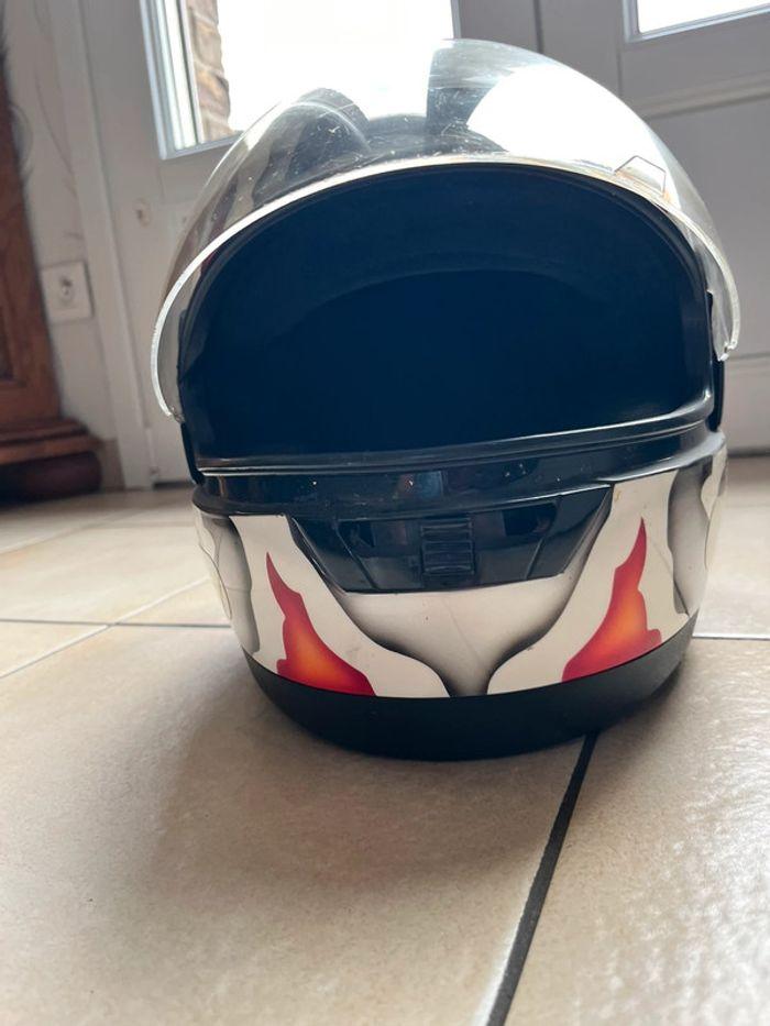 Casque moto nau diablo - photo numéro 5