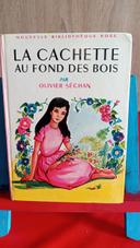 la cachette au fond des bois, n° 72, 1964, bibliothèque rose