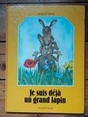 Livre enfant Je suis déjà un grand lapin