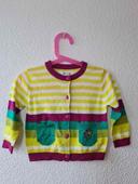 gilet rayer multicolore la compagnie des petits