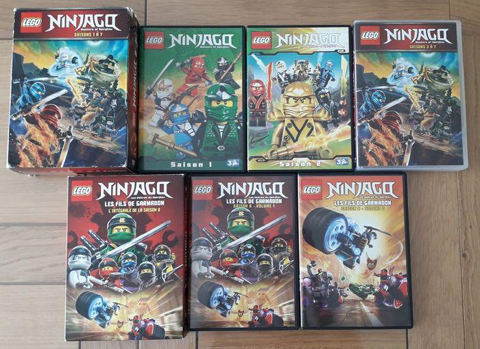 Lot de 16 DVD saisons 1 à 8 Lego Ninjago en français - photo numéro 4