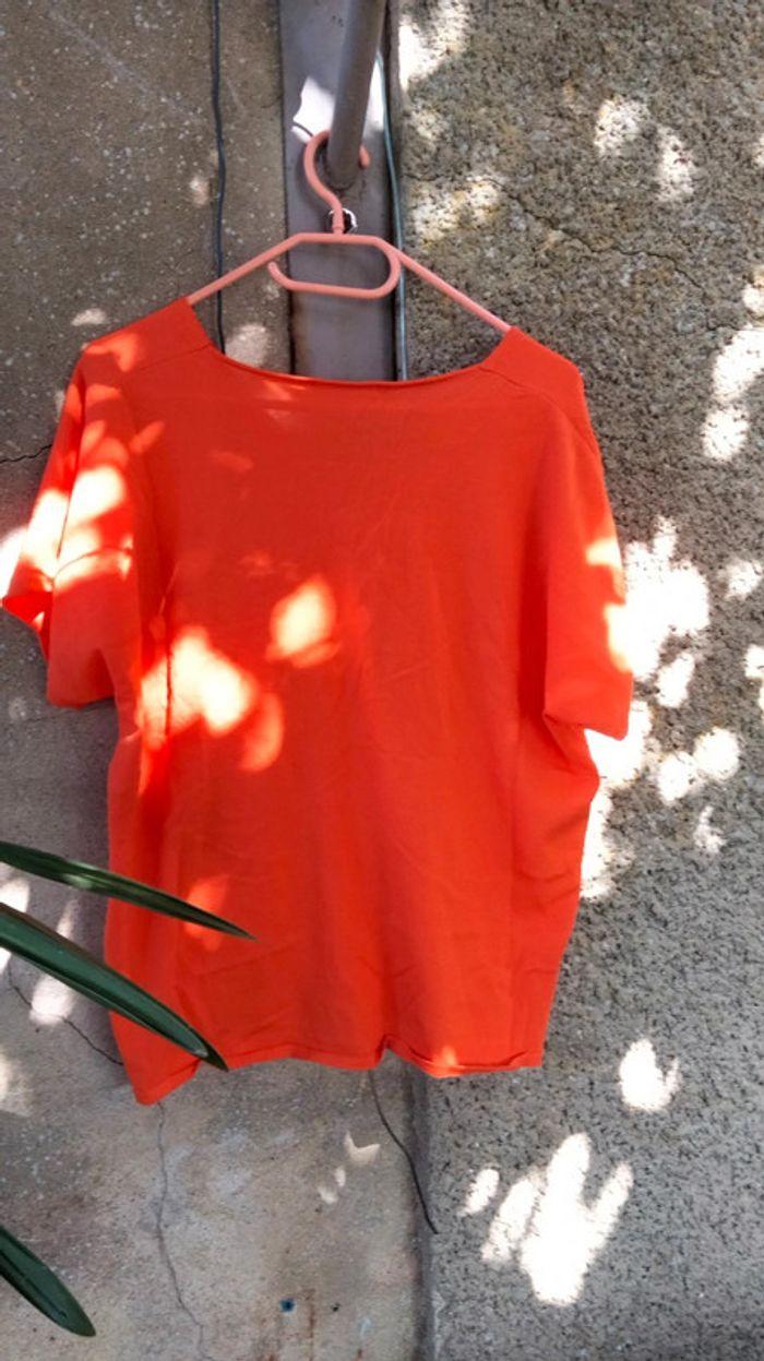 T-shirt orange - photo numéro 4