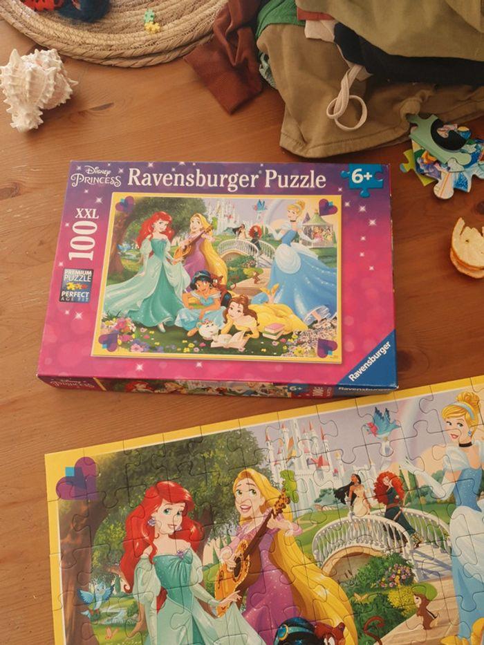 Lot puzzle princesse - photo numéro 3