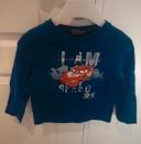 T shirt garçon Disney cars 3 ans