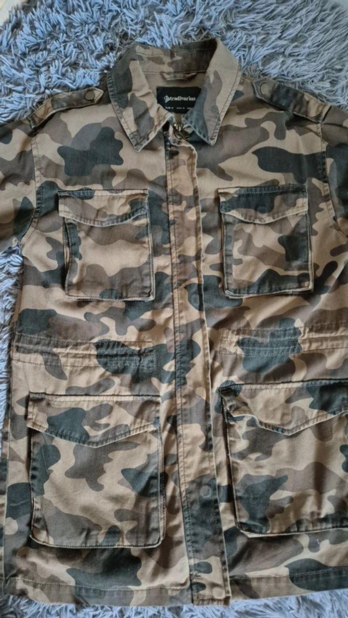 Veste militaire Stradivarius - photo numéro 9