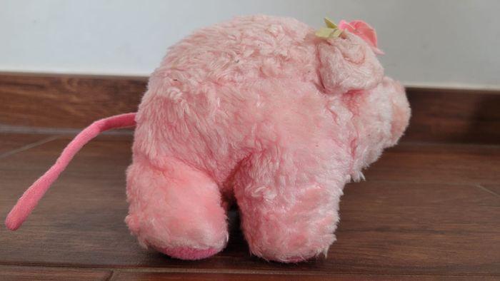 Peluche cochon rose - photo numéro 2