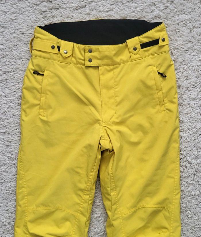 Pantalon de ski jaune Degré 7 taille 42 - photo numéro 2