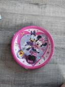 Assiettes plates 23 cm Minnie