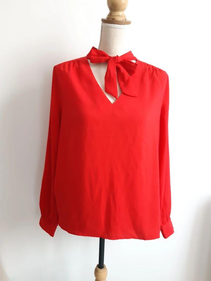 Blouse rouge Kiabi T38 - photo numéro 1