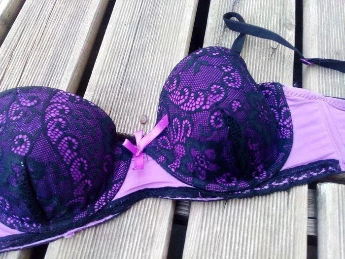 Soutien gorge lilas 85B - photo numéro 4