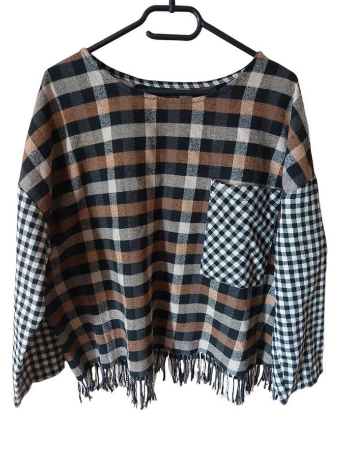 Pull poncho femme T.XL - photo numéro 1