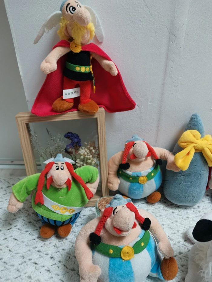 Lot peluches axterix et obelix - photo numéro 3