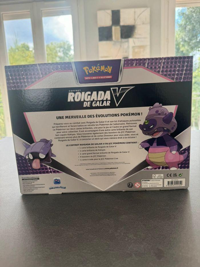 Coffret Pokémon Roigada De Galar V - photo numéro 3