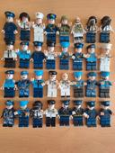 Lot de figurines Lego militaires police